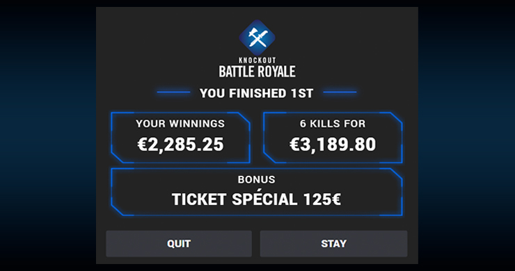 Магистр Валера SalvadorShkryab стал сильнейшим в Knickout Battle Royale, получив за победу €5.475.