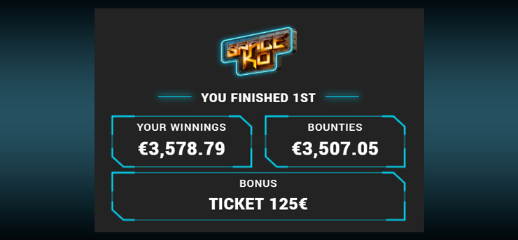 Роман un1lvrroman выиграл €3.578 + €3.507 баунти.