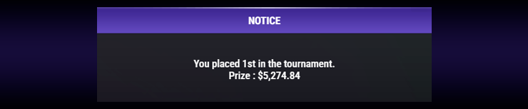 Сергей ssv117 выиграл $9.701.