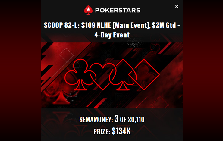 Возглавил топ бакалавр и преподаватель Сема semapsk, оформив мощный занос на $134К.