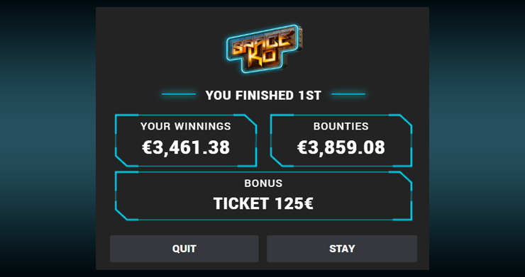 В турнире на Space Ko Андрей Happynose выиграл $7к