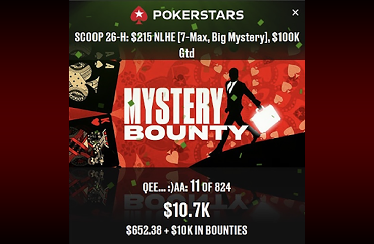 Доцент Гера Qeeee получил $10,7к за 11 место на PokerStars.